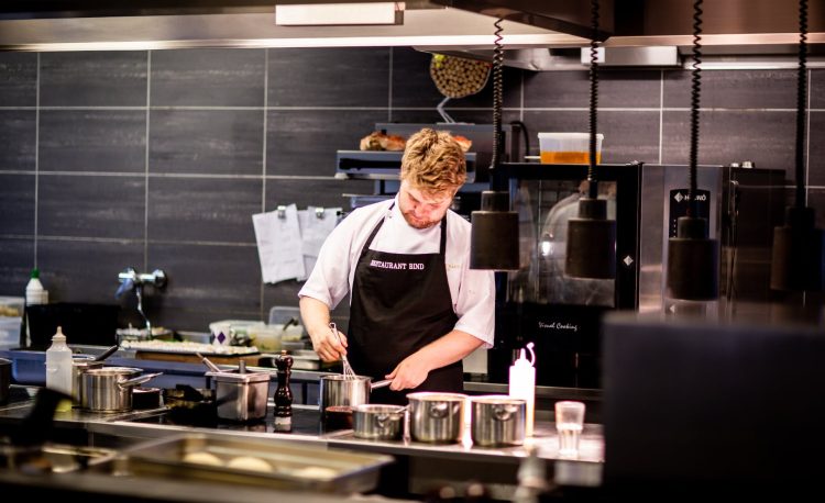 chef cooking in the kitchen