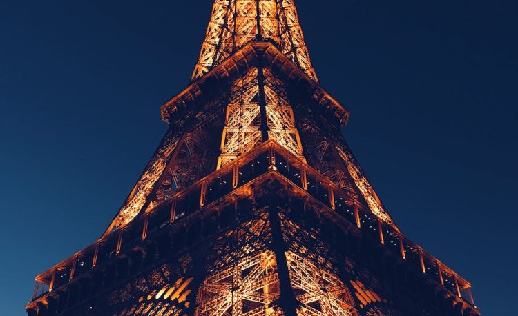 low angle photo of eiffel tower