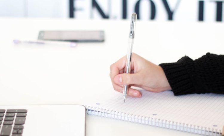 woman at work